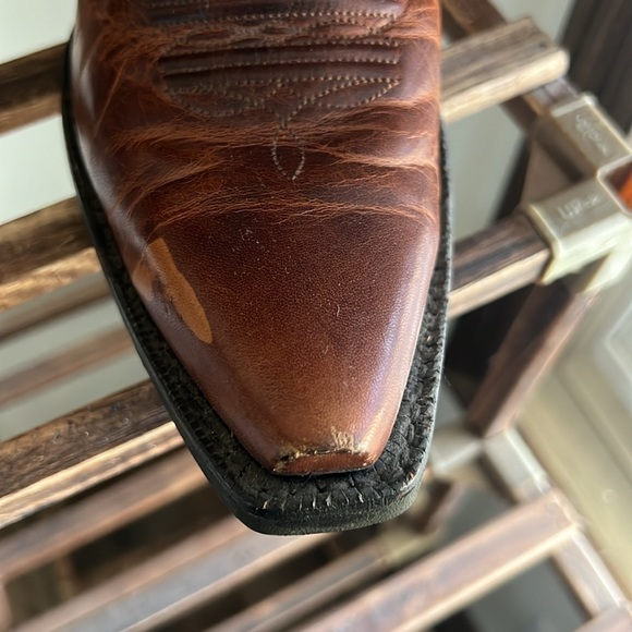 Ariat Boots Hacienda Brown Women’s 8B. Pointed toe, 2” inch Heel, Knee High - Picture 9 of 10